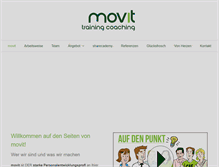 Tablet Screenshot of movit-koeln.de